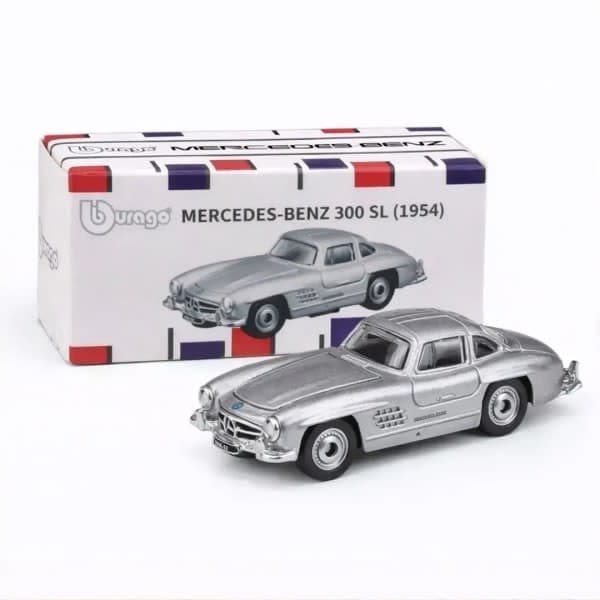 Bburago Sports Cars Mercedes-Benz 300 SL (1954) | 1:64 Scale Official Die-Cast Model image 1