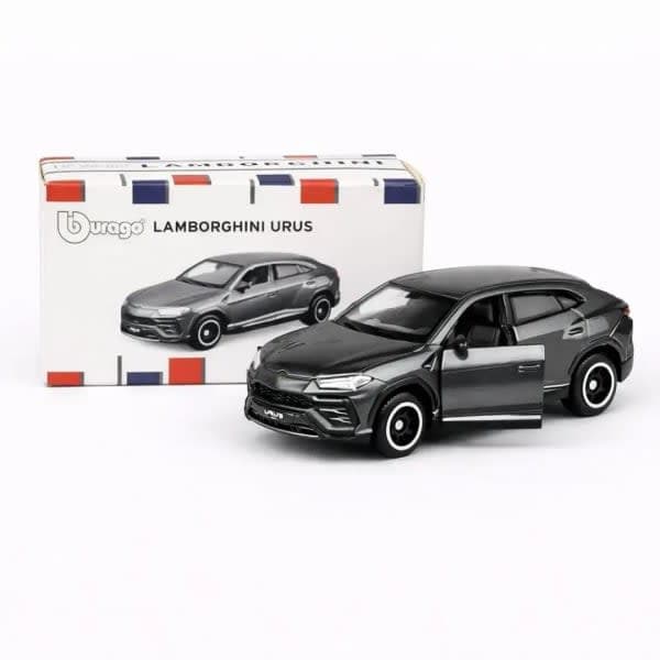 Bburago Lamborghini Urus – Grey | 1:64 Scale Official Die-Cast Model image 1