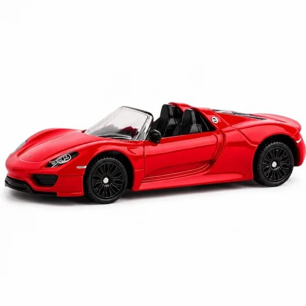 CCA 1:61 Porsche 918 Spyder Diecast Model – Premium Alloy Supercar with Suspension image 2